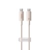 Baseus Cable Habitat Series Type-C to Type-C 5A 100W 1m, Wheat Pink