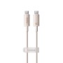 Baseus Cable Habitat Series Type-C to Type-C 5A 100W 1m, Wheat Pink