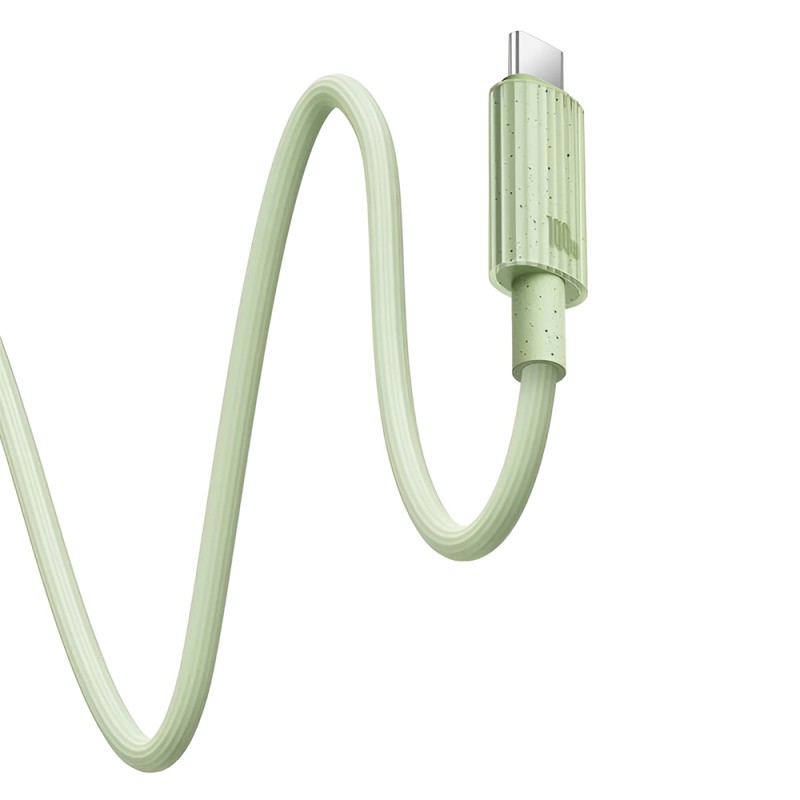 Baseus Cable Habitat Series Type-C to Type-C 5A 100W 1m, Natural Green