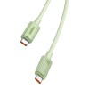 Baseus Cable Habitat Series Type-C to Type-C 5A 100W 1m, Natural Green
