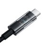 Baseus Cable Gem Fast-Charging USB-A to Type-C 100W 2m Cluster, Black
