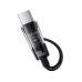 Baseus Cable Gem Fast-Charging USB-A to Type-C 100W 2m Cluster, Black