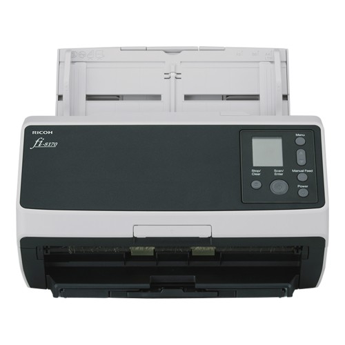 Scaner de documente cu alimentare automată Ricoh Scanner fi-8170, A4, Negru