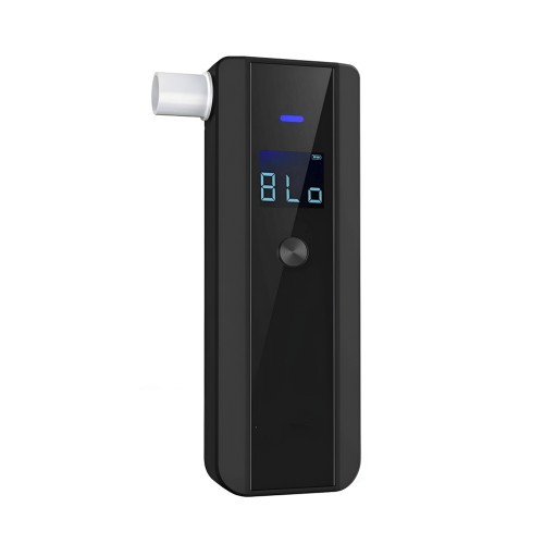 Portable Digital Alcohol Tester Professional AT188, Black 