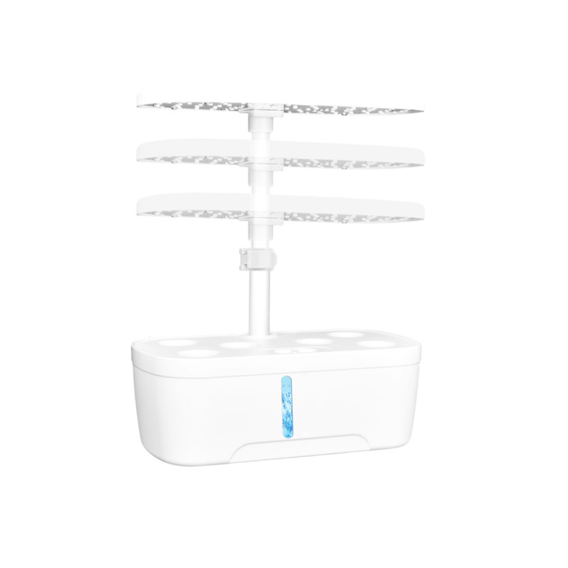 Green Grow hydroponics growing system 6 pods, White