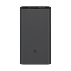 Xiaomi Power Bank 3 10000 mAh USB/Type-C Output 18W Type-C/MicroUSB Input, Black
