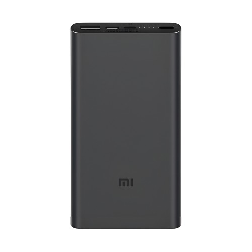 Xiaomi Power Bank 3 10000 mAh USB/Type-C Output 18W Type-C/MicroUSB Input, Black