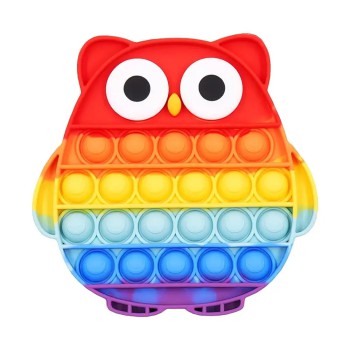 Popit Owl MultiColor