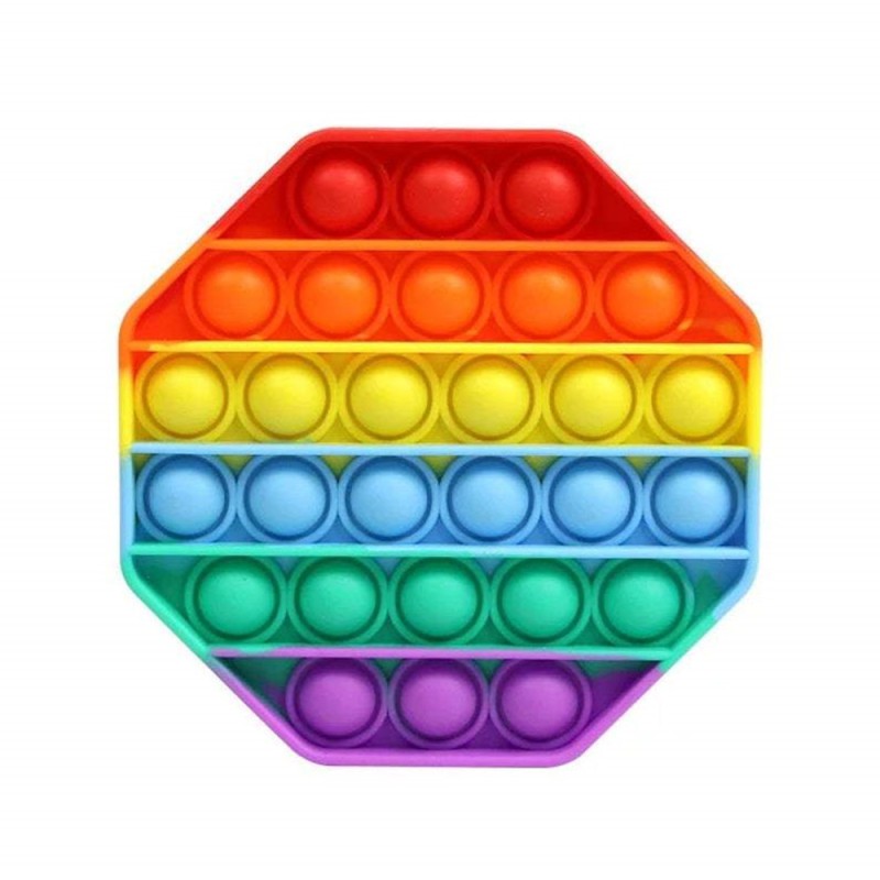 Popit Puzzle Octagon MultiColor