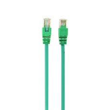 Patch Cord Green, PP12-0.5M/G, Cat.5E,Cablexpert, molded strain relief 50u