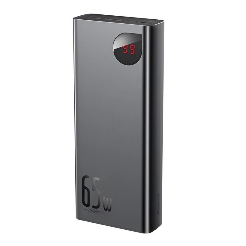 Baseus Power Bank Adaman 20000mAh QC 65W, Black