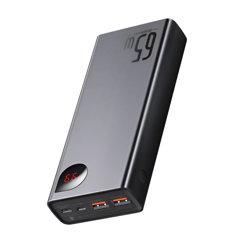 Baseus Power Bank Adaman 20000mAh QC 65W, Black