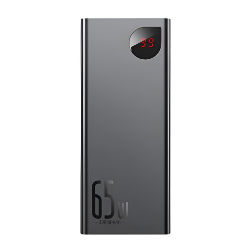 Baseus Power Bank Adaman 20000mAh QC 65W, Black
