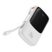 Baseus Power Bank Qpow Pro 10000mAh, 20W PD with cable Type-C 0.3m, White