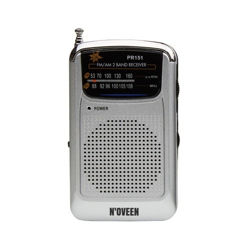 NOVEEN Portable Radio PR151 Silver