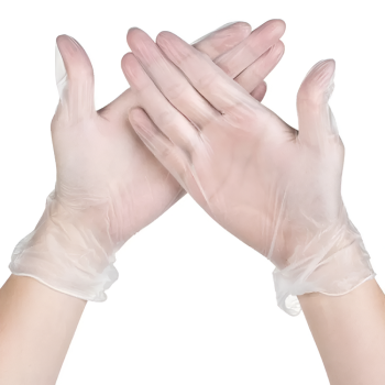 Protective PVC Gloves M. 100pcs/box.