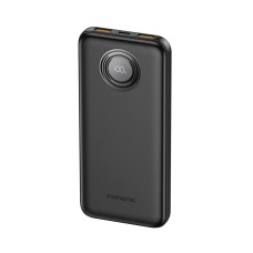 Foneng Power Bank with Digital Display 10000 mAh, 22.5W, Black