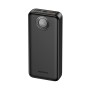 Foneng Power Bank with Digital Display 20000 mAh, 22.5W, Black