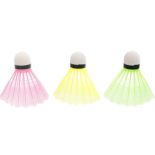 Badminton Shuttlecock 8cm, 3pcs in opp