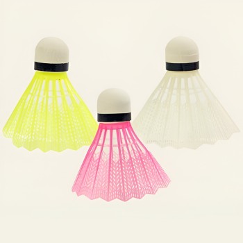 Badminton Shuttlecock 8cm, 3pcs in opp