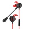 Remax Headphone Type-c RM-755 Gaming, Black-Red