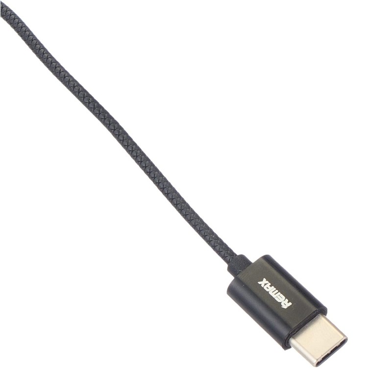 Remax Headphone Type-c RM-755 Gaming, Black-Red