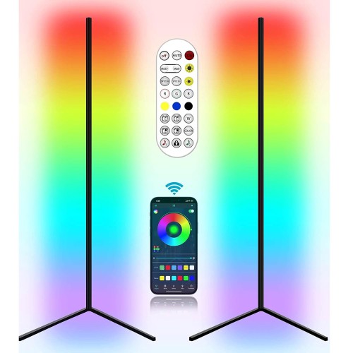 RGB Lamp Rechargable with app 2Pack