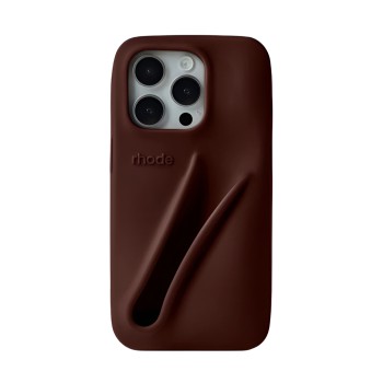 Rhode Lip Tint Phone Case iPhone 16 Pro, Espresso
