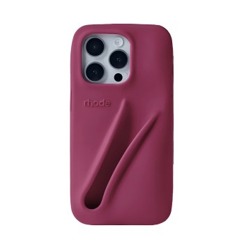 Rhode Lip Tint Phone Case iPhone 16, Raspberry Jelly