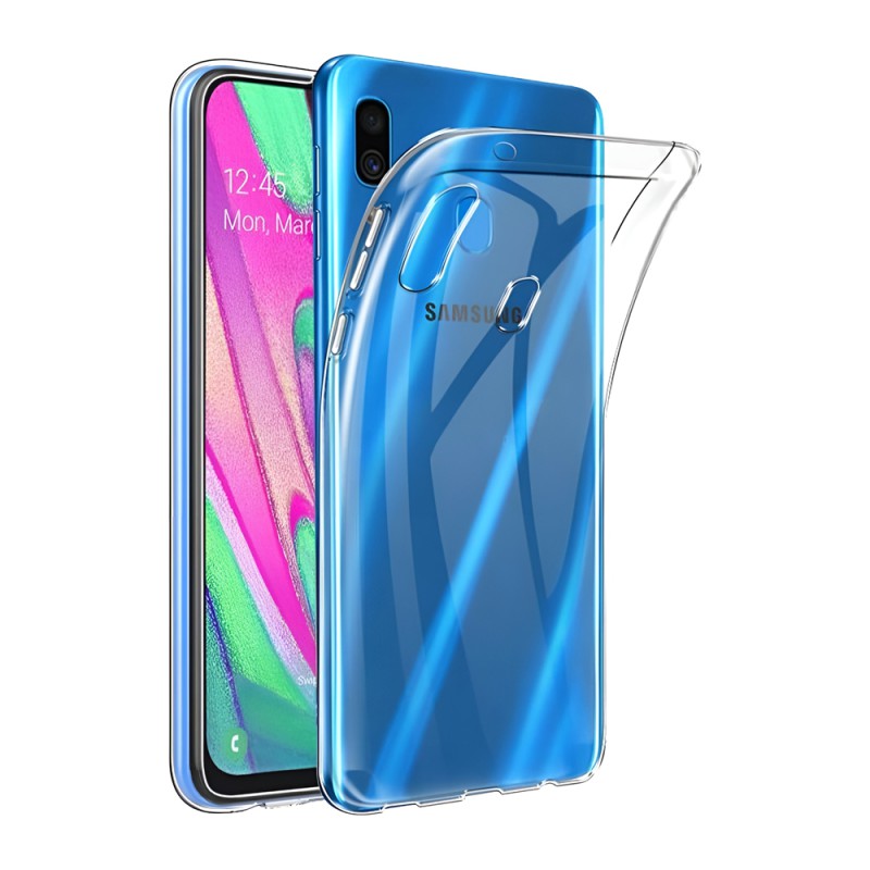 R Helmet Case TPU Soft Samsung A20, Clear