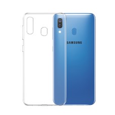 R Helmet Case TPU Soft Samsung A30, Clear