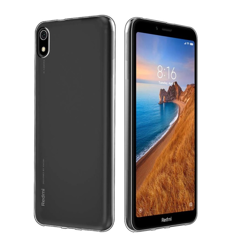 R Helmet Case TPU Soft Xiaomi Redmi 7A, Clear