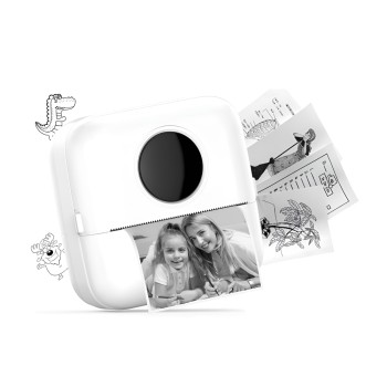 EYESUN Roll Paper HD Mini Printer& Instant Kids Camera 5pcs