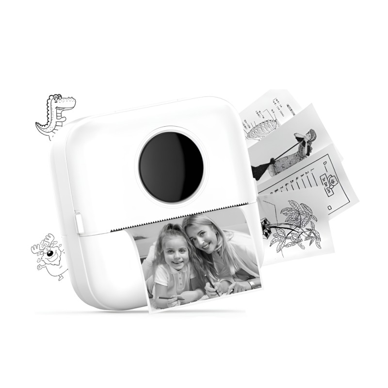 EYESUN Roll Paper HD Mini Printer& Instant Kids Camera 5pcs