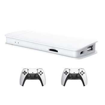 Retro Game Console M15 Plus 64GB 20000 Games, White (Damage Box)