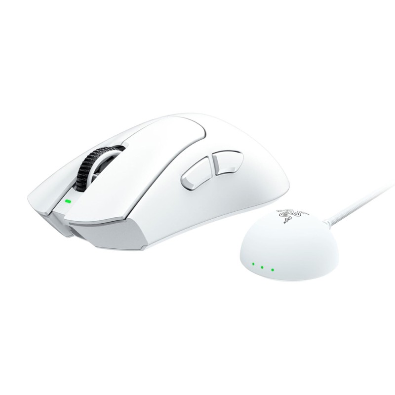 Razer Mouse Deathadder V4 Pro Wireless, White Edition