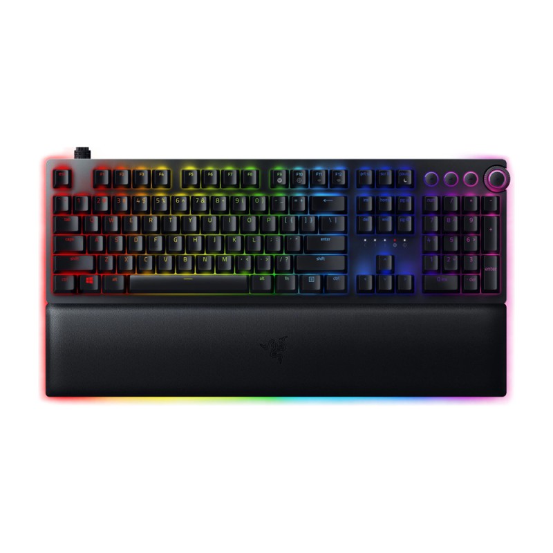 Razer Keyboard Huntsman V2 Analog, Analog Optical Gaming- RU Layout