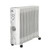 Raf Oil Radiator + Turbo Fan R.1329W, 13 Sections, 2900W, White