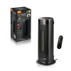 Raf Fan Heater with Remote Control, R.1402, 2000W, Black