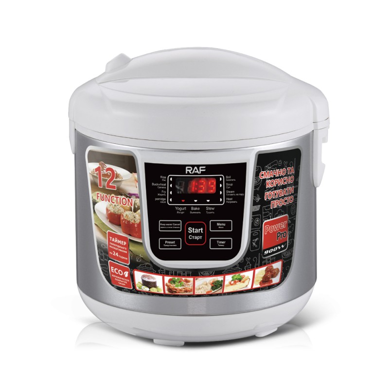 Raf Electric Cooker, 5L, R.166W, 900W, White