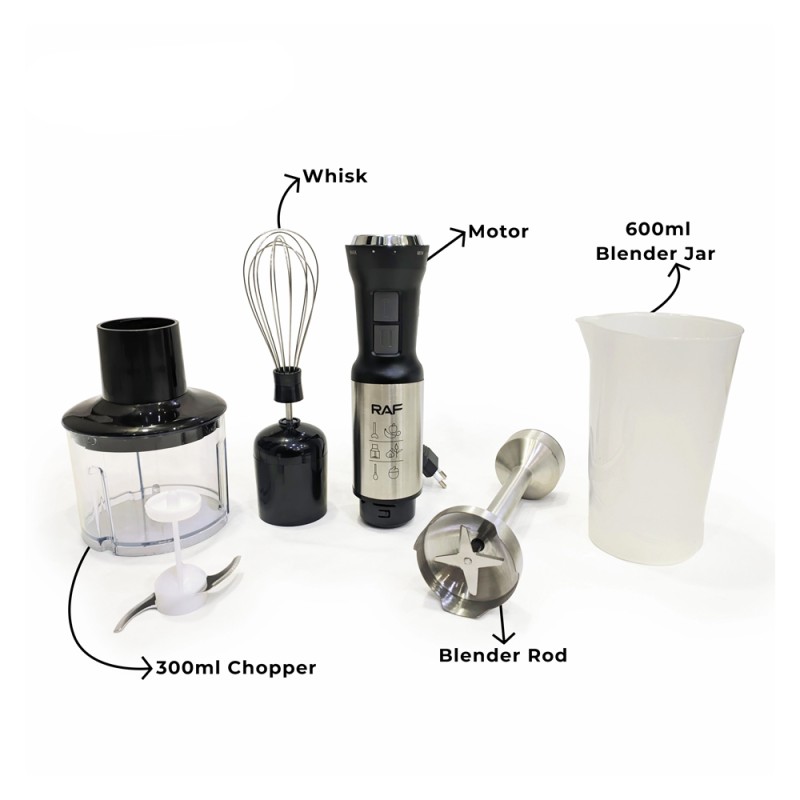 Raf Blender Set 4in 1 R.292, 600W