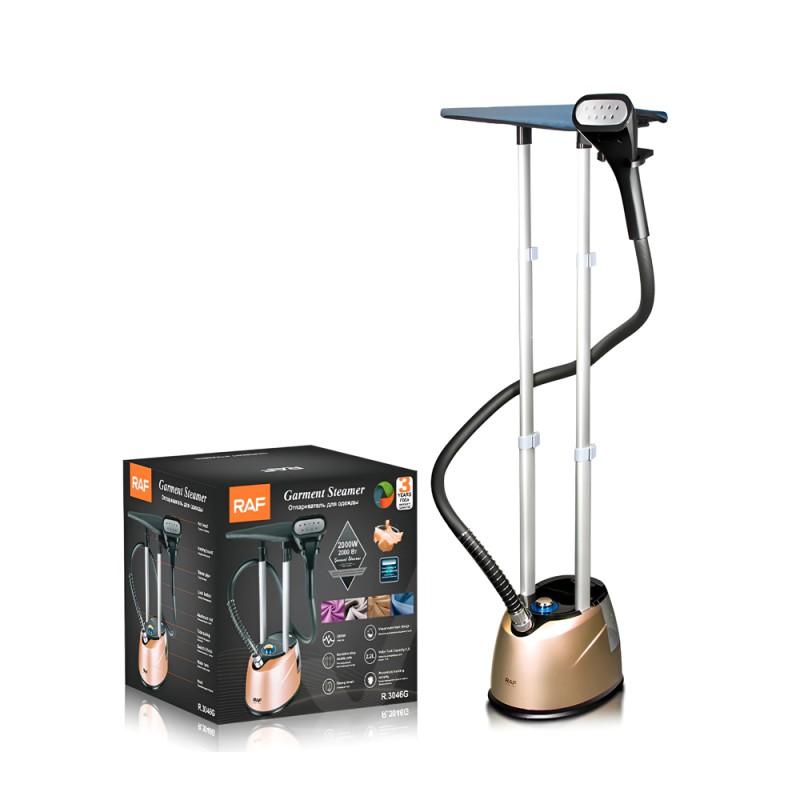 Raf Garment Steamer R.3046G, 2000W, Gold