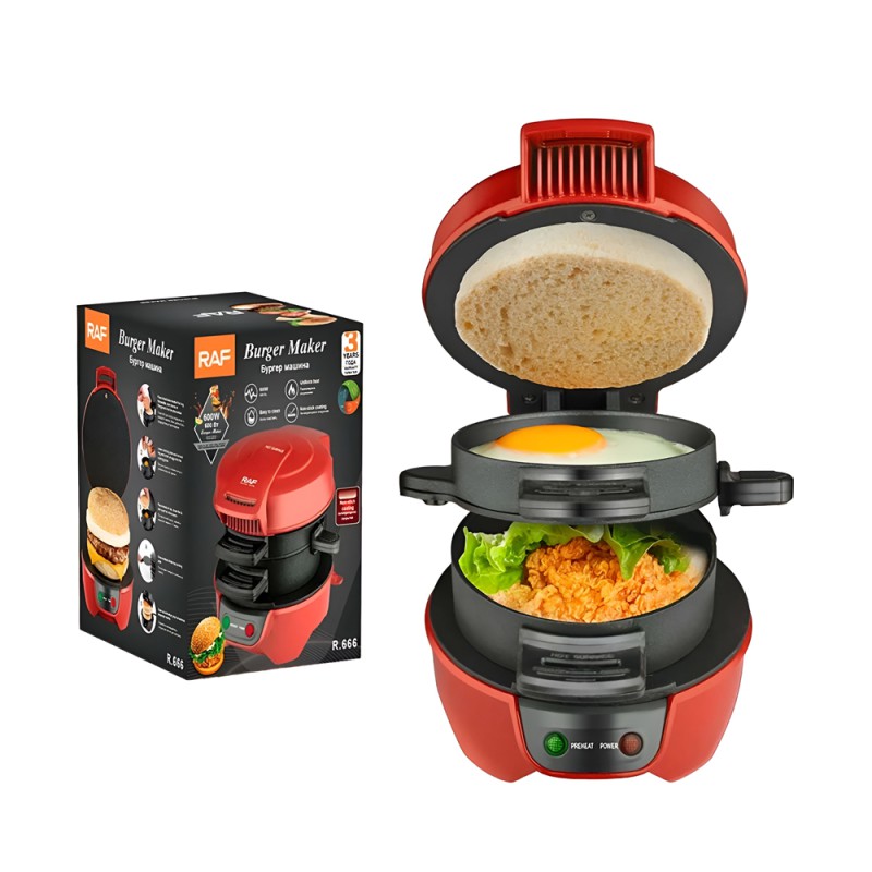 Raf Burger Maker R.666, 600W