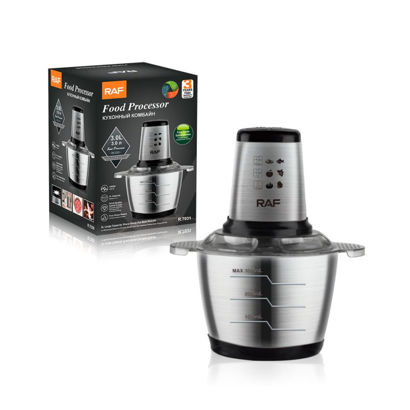 Raf Food Processor, 3L, R.7031, 1000W