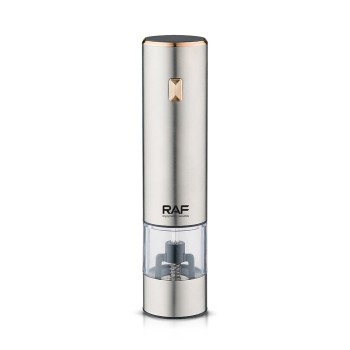 Raf Pepper Grinder R.7141, Stainless Steel