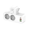 Mopu Power Strip 2 Prize 2 USB SE2337