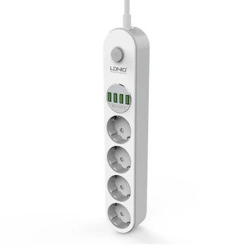Mopu Power Strip 4 Prize 4 USB SE4432