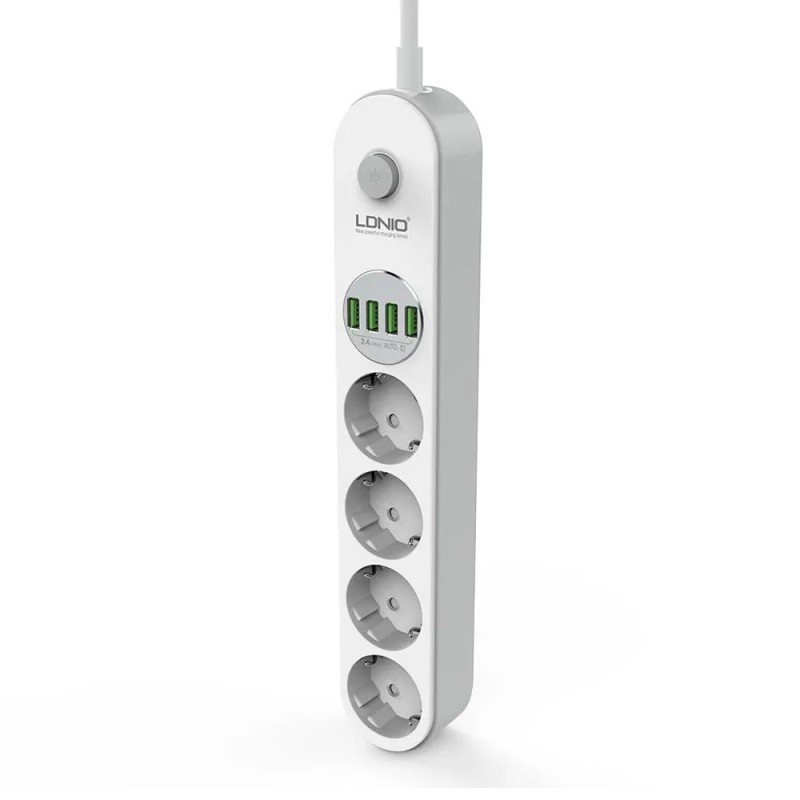 Mopu Power Strip 4 Prize 4 USB SE4432