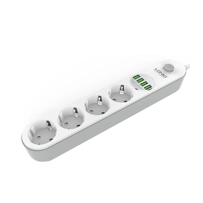 Mopu Power Strip 4 Prize 4 USB SE4432