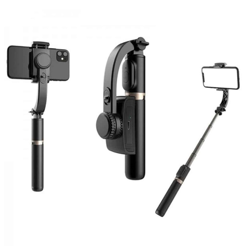 Yesido Bluetooth Selfie Stick, Tripod Foldable Stabilizer (SF14), Black